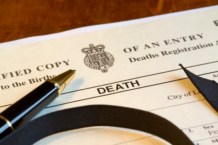 how to get a copy of a death certificate
